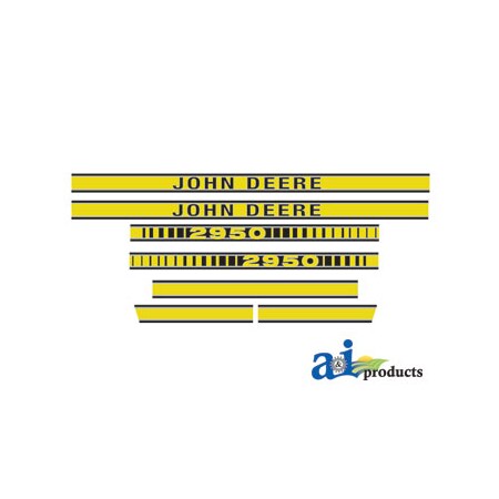 A & I Products Hood Decal 3" x3" x3" A-JD410
